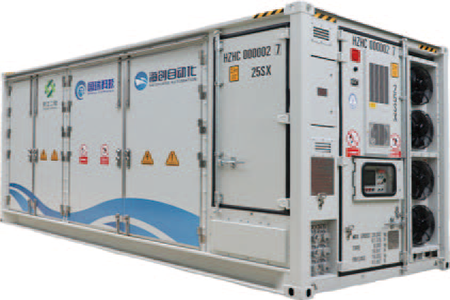 Key equipment of the three electric systems       Marine containerized mobile power supply