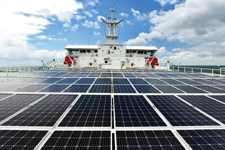 Marine photovoltaic system